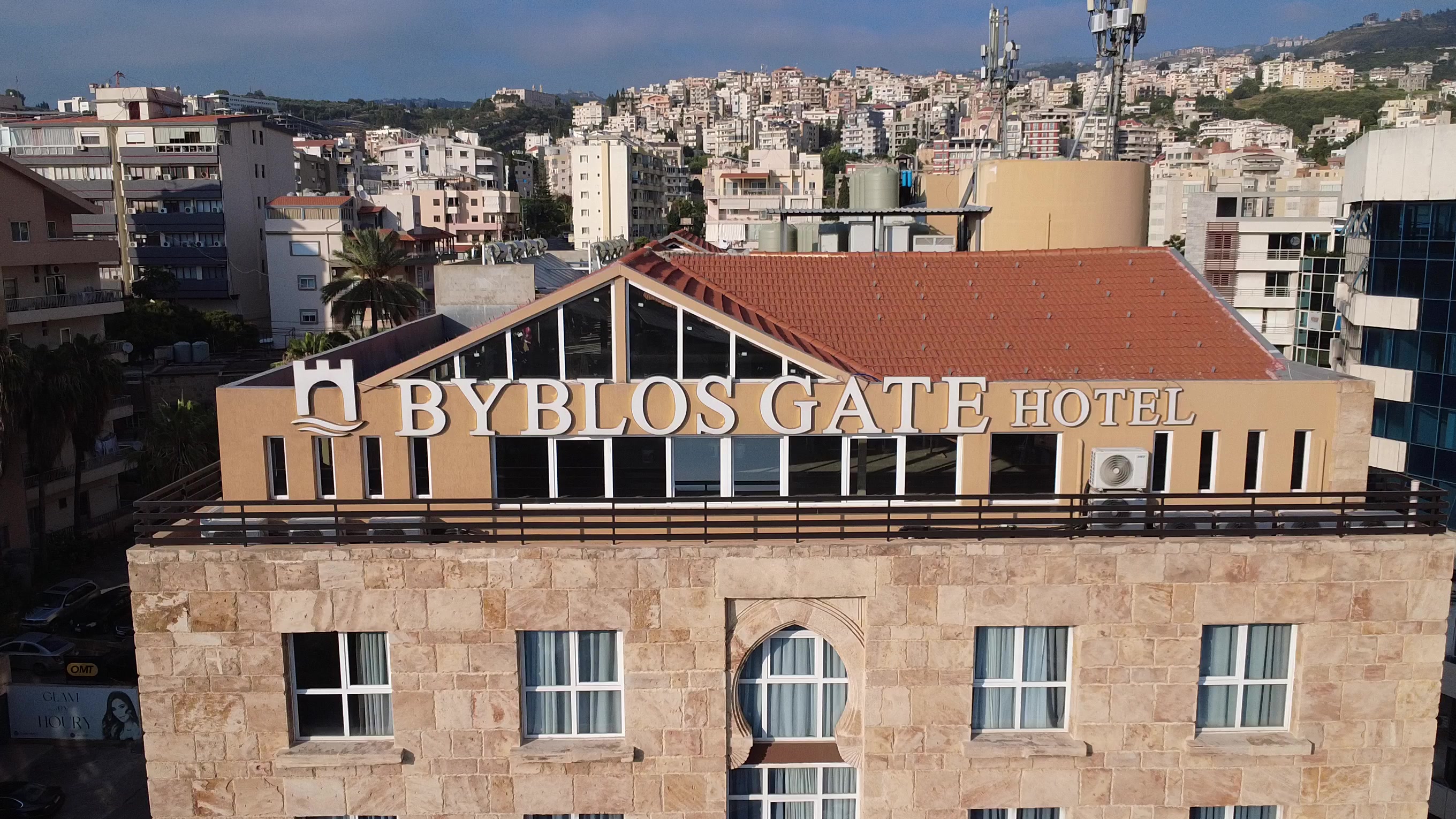 Byblos Gate from the outside