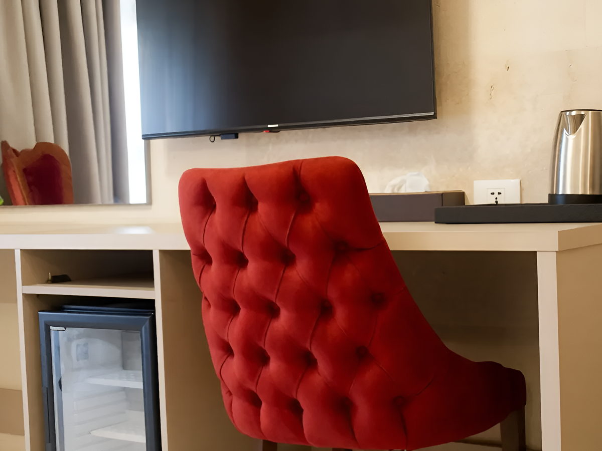 Desk and chair